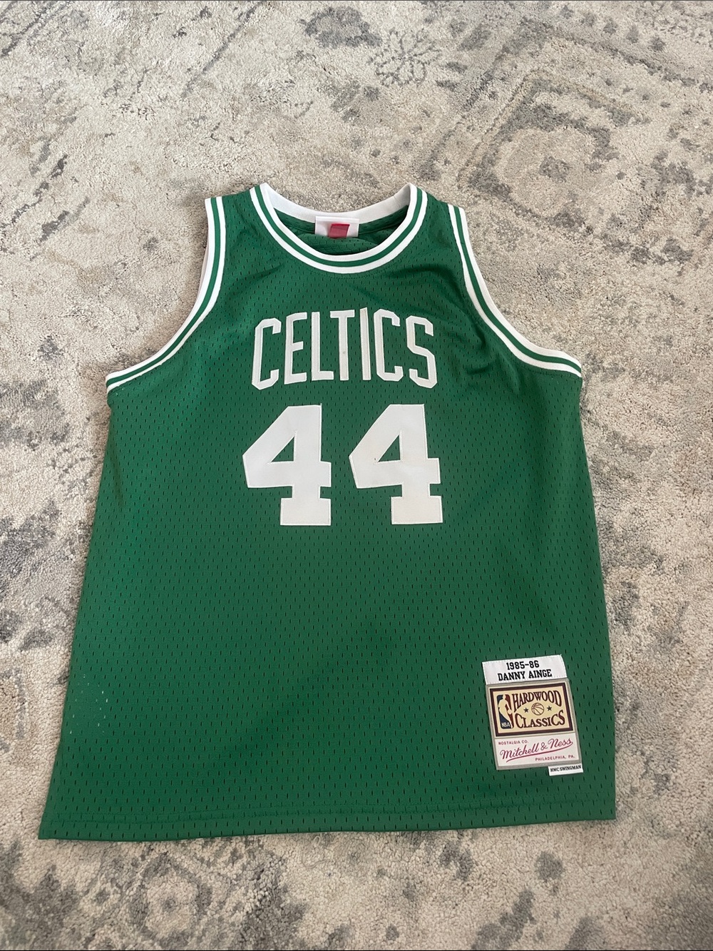 Mitchell & Ness Green Boston Celtics #44 Hardwood Classics Jersey